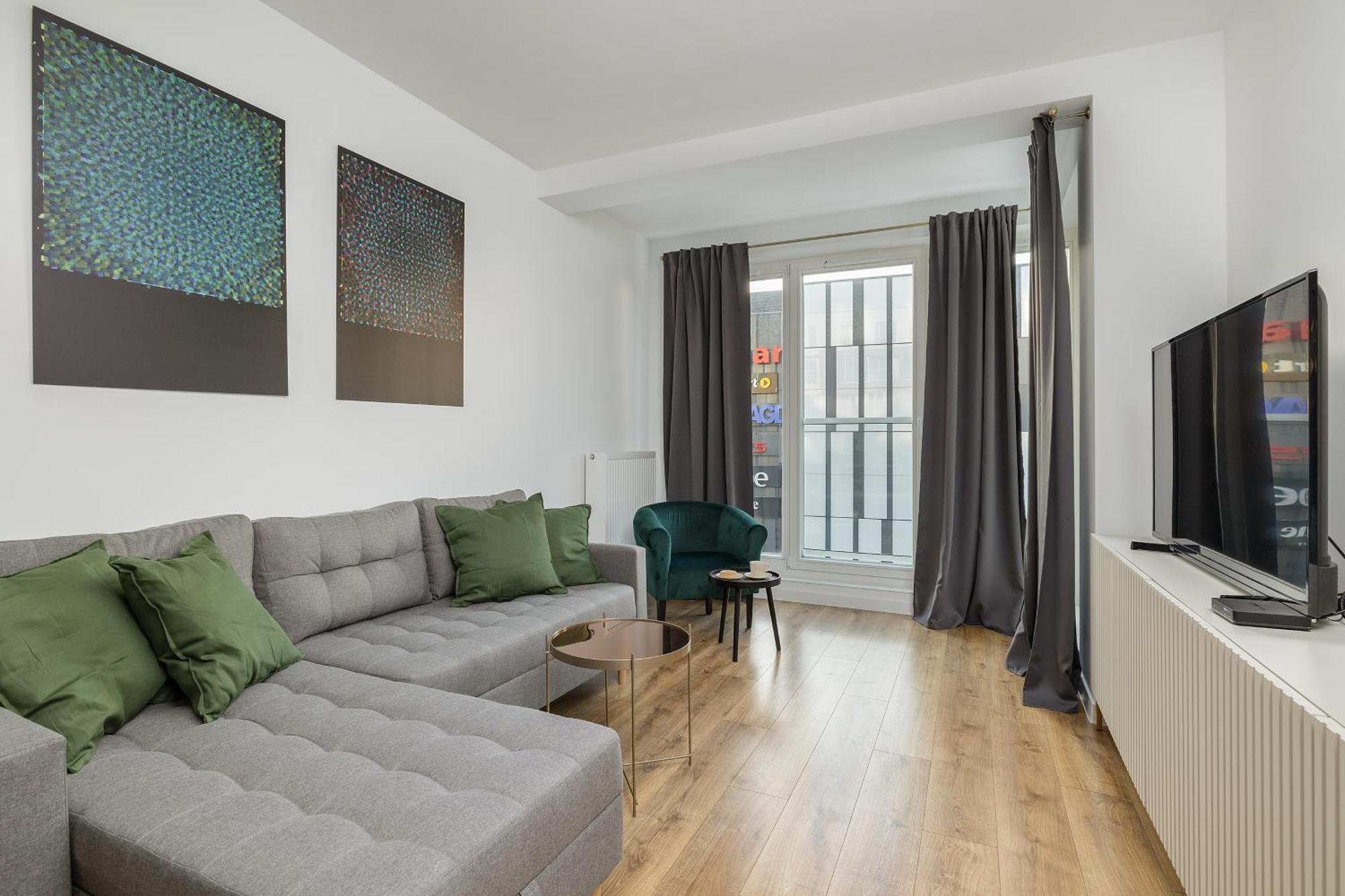 Apartment Malczewskiego Grey Szczecin